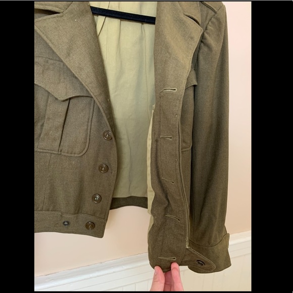 1940s Vintage US Air Force Wool Jacket - Picture 3 of 9